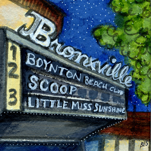 Bronxville Movie Theater – Bernadette Artwork